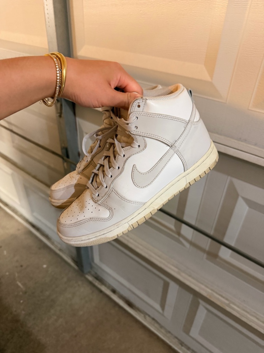 Nike dunk high grey